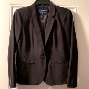 EUC Apt 9 Black Blazer Suit Jacket Torie 10 petite